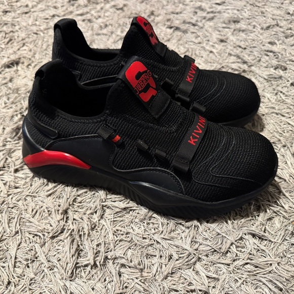 Kivini Steel Toe Safety Shoe Men 7 Women 9.5 Lightweight Comfortable Black - Picture 3 of 5